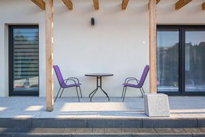 Cration de terrasse en bton